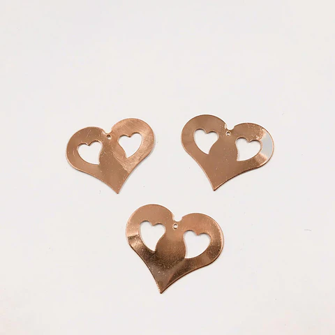 CORAZÓN BAÑO ORO ROSA XW03923OR  