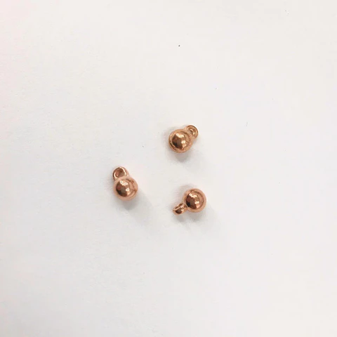 BALÍN BAÑO DE ORO ROSA 065#OR               
