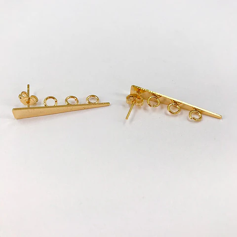 TOPO TRIÁNGULO BAÑO DE ORO T5788         