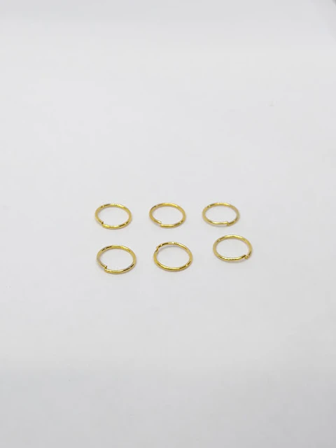 ARGOLLA BAÑO DE ORO 5006D                     