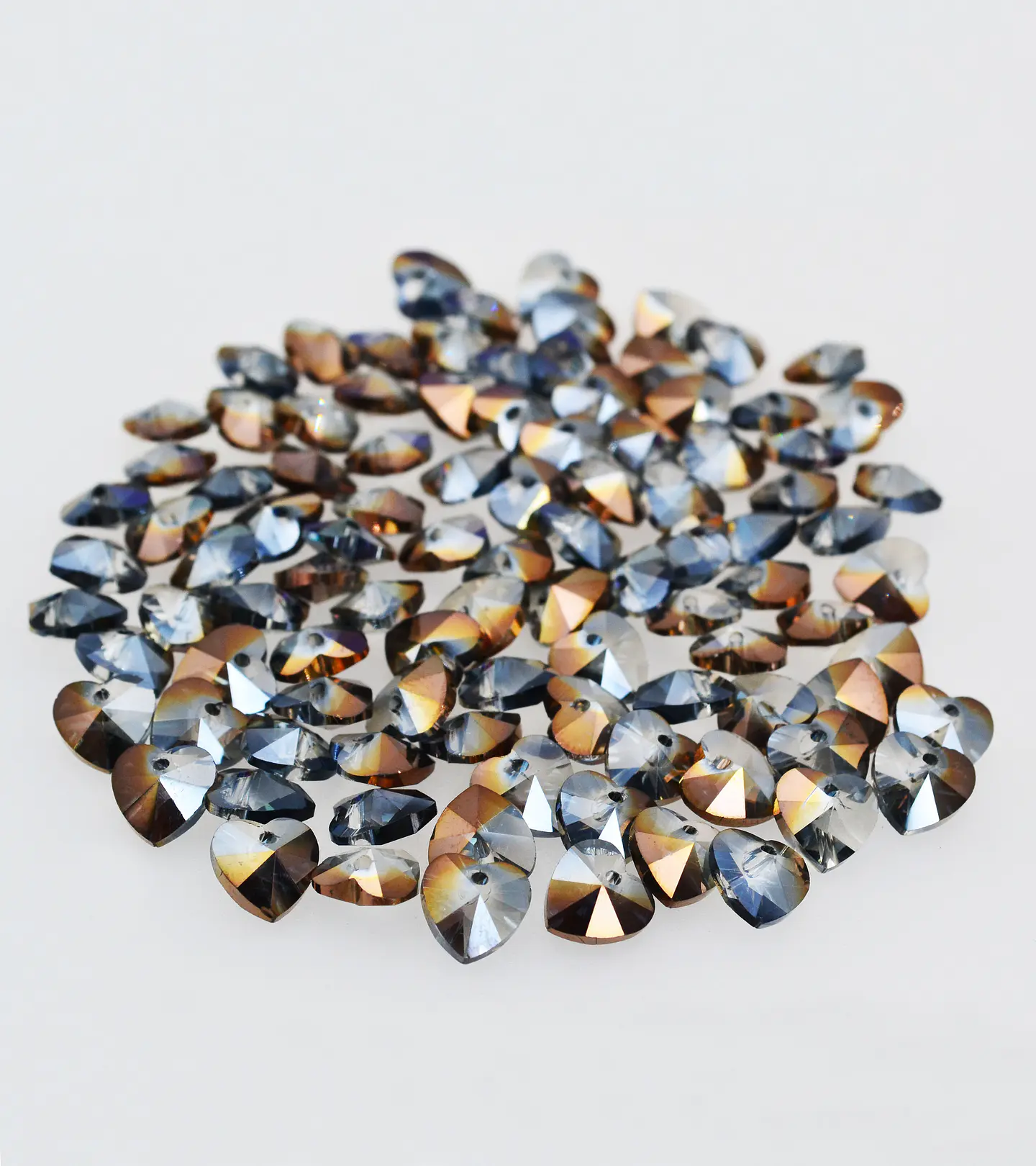 DIJE CRISTAL CORAZÓN ( ELIGE TU COLOR FAVORITO )  FDC-10MM 5