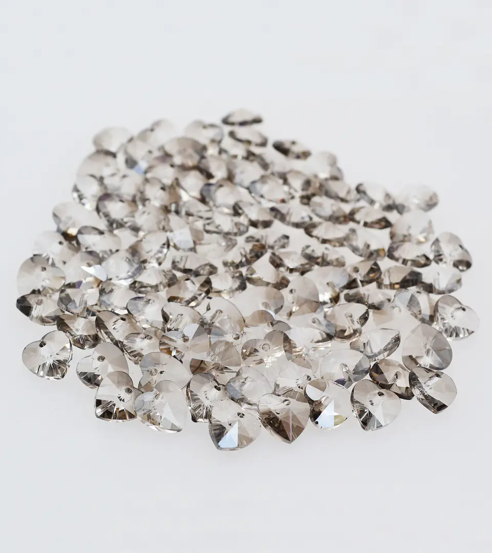DIJE CRISTAL CORAZÓN ( ELIGE TU COLOR FAVORITO )  FDC-10MM 7