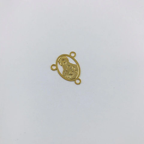 CRUCERO SAGRADO CORAZÓN DE JESÚS BAÑO DE ORO