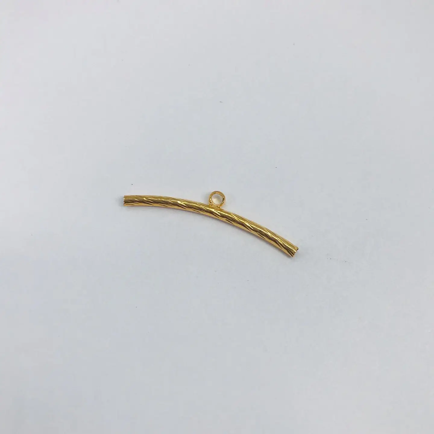 TUBO GRABADO BAÑO DE ORO T5920 1