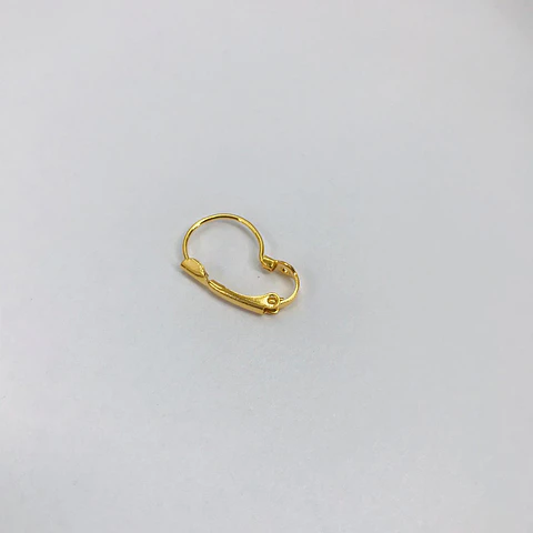 GANCHO CATALÁN BAÑO DE ORO 20MM-GOLD