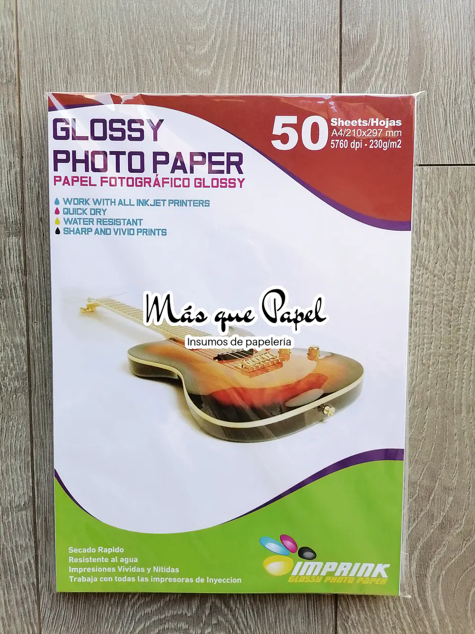 Papel Fotográfico Glossy Imprink A4 5