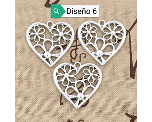 Dijes Decorativos (Paquete de 3 unidades) 
