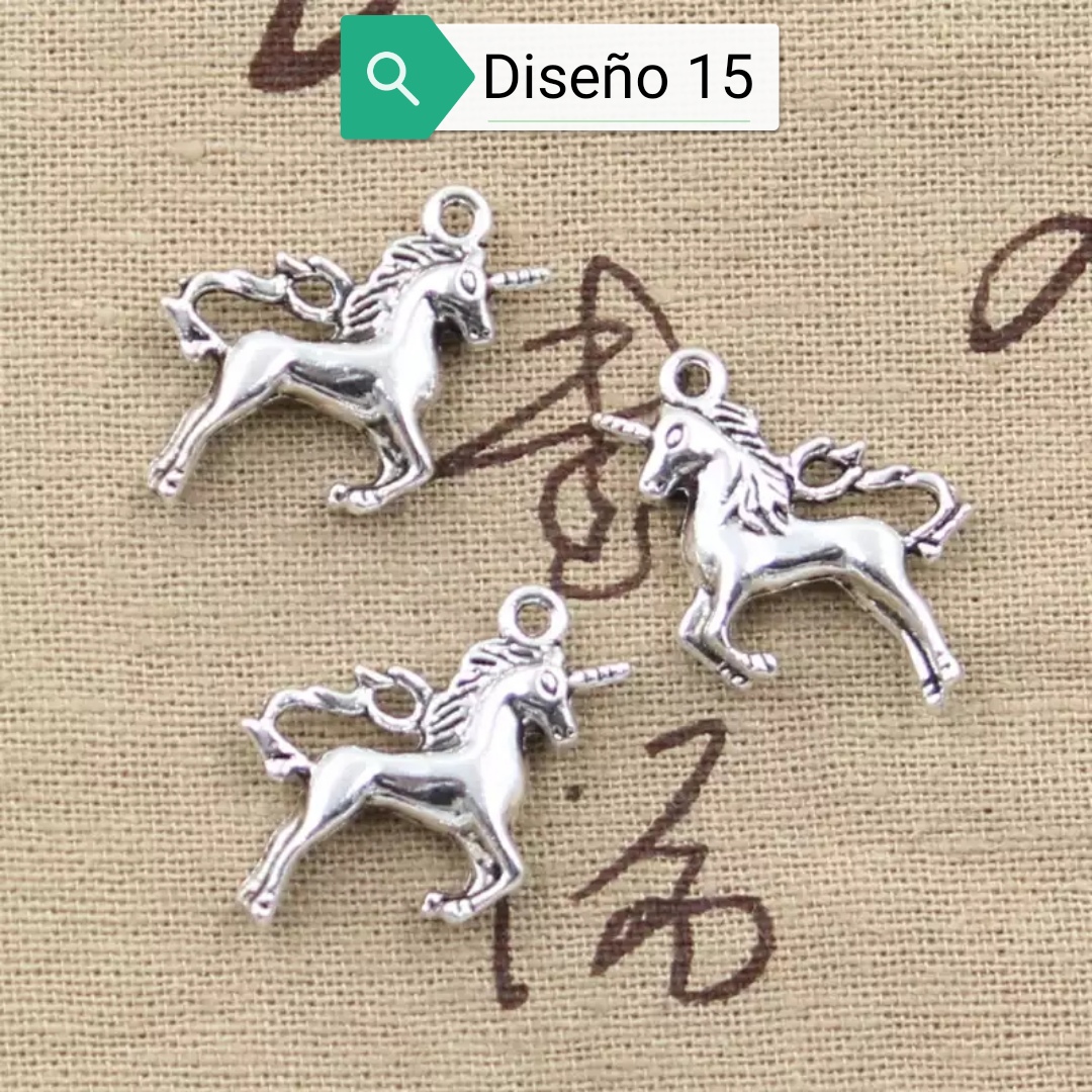 Dijes Decorativos (Paquete de 3 unidades)  3