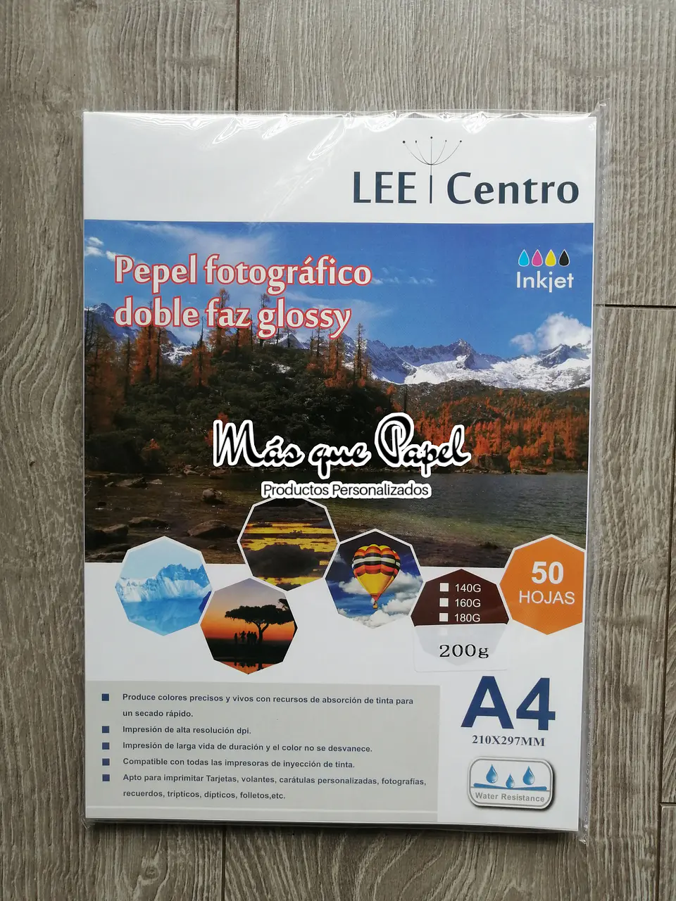 Papel Fotográfico Doble Faz A4 Lee 2