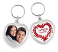Llavero Acrilico Porta foto Corazón - Miniatura 3