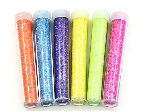 Glitter en Tubos largos