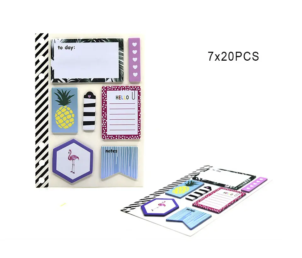 Notas Adhesivas con diseños 3