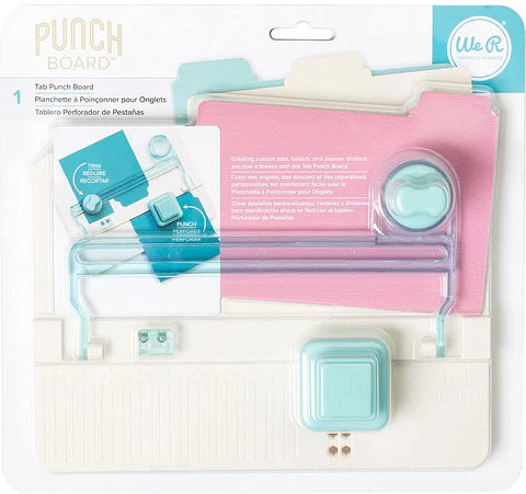 Tab Punch Board/ Tabla Perforadora de Pestañas