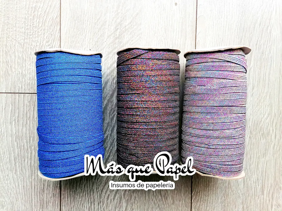 Elástico Glitter 12