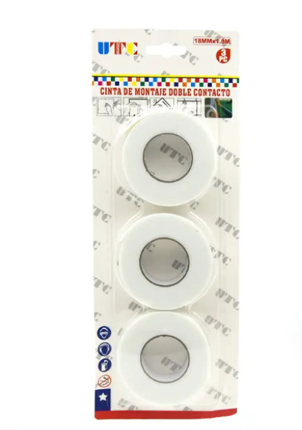 Cinta Espuma doble contacto 18 mm 3
