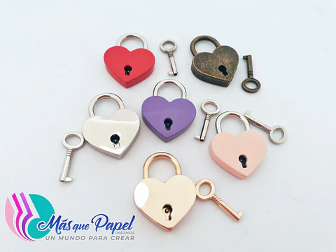 Mini Candado Corazón
