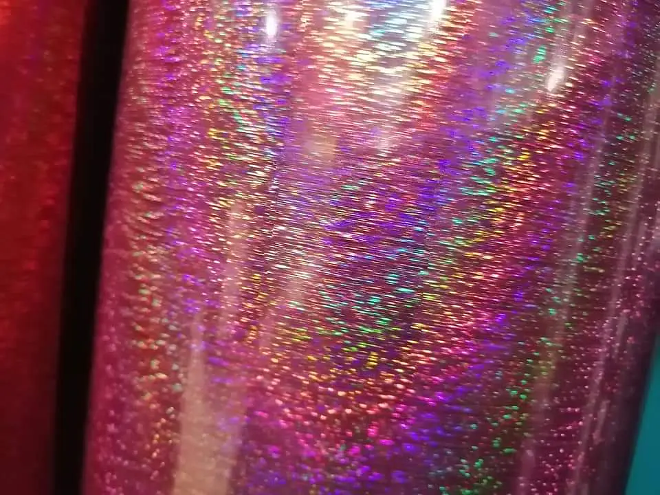 Vinilo Textil Holográfico Líneas 5