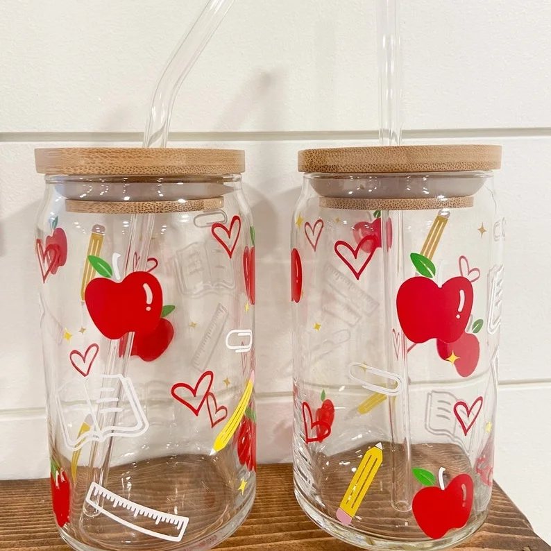 Vaso tipo lata transparente 2