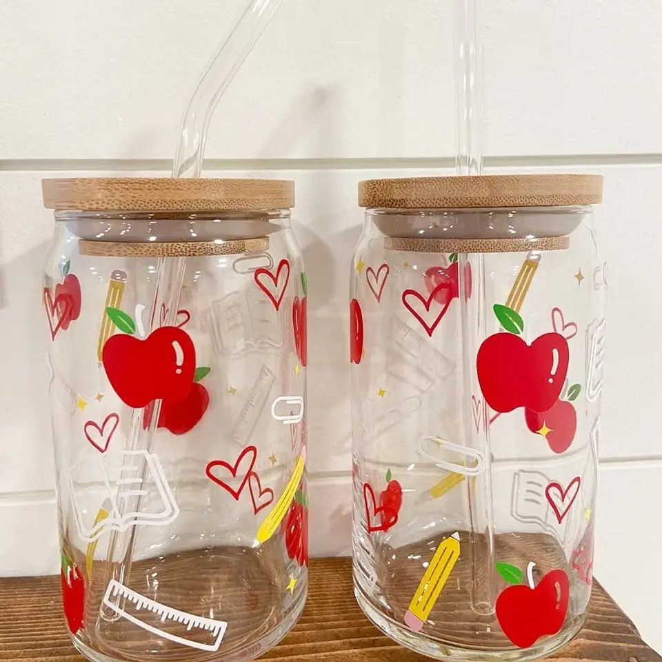 Vaso tipo lata transparente 2
