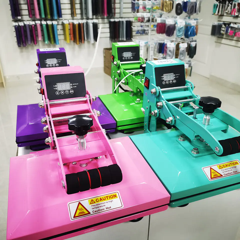 Estampadora plana A4 colores 1