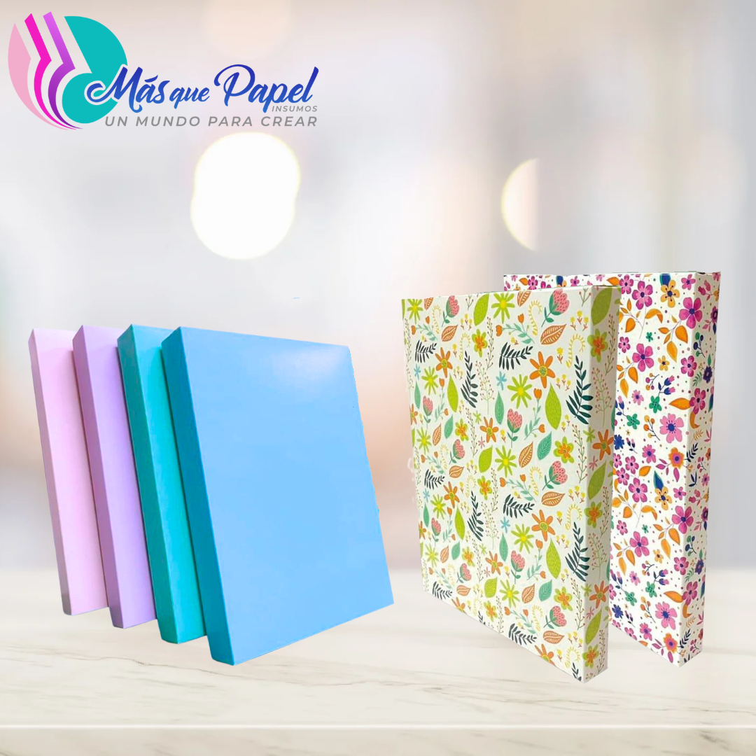 Cajas para Agendas B5 1