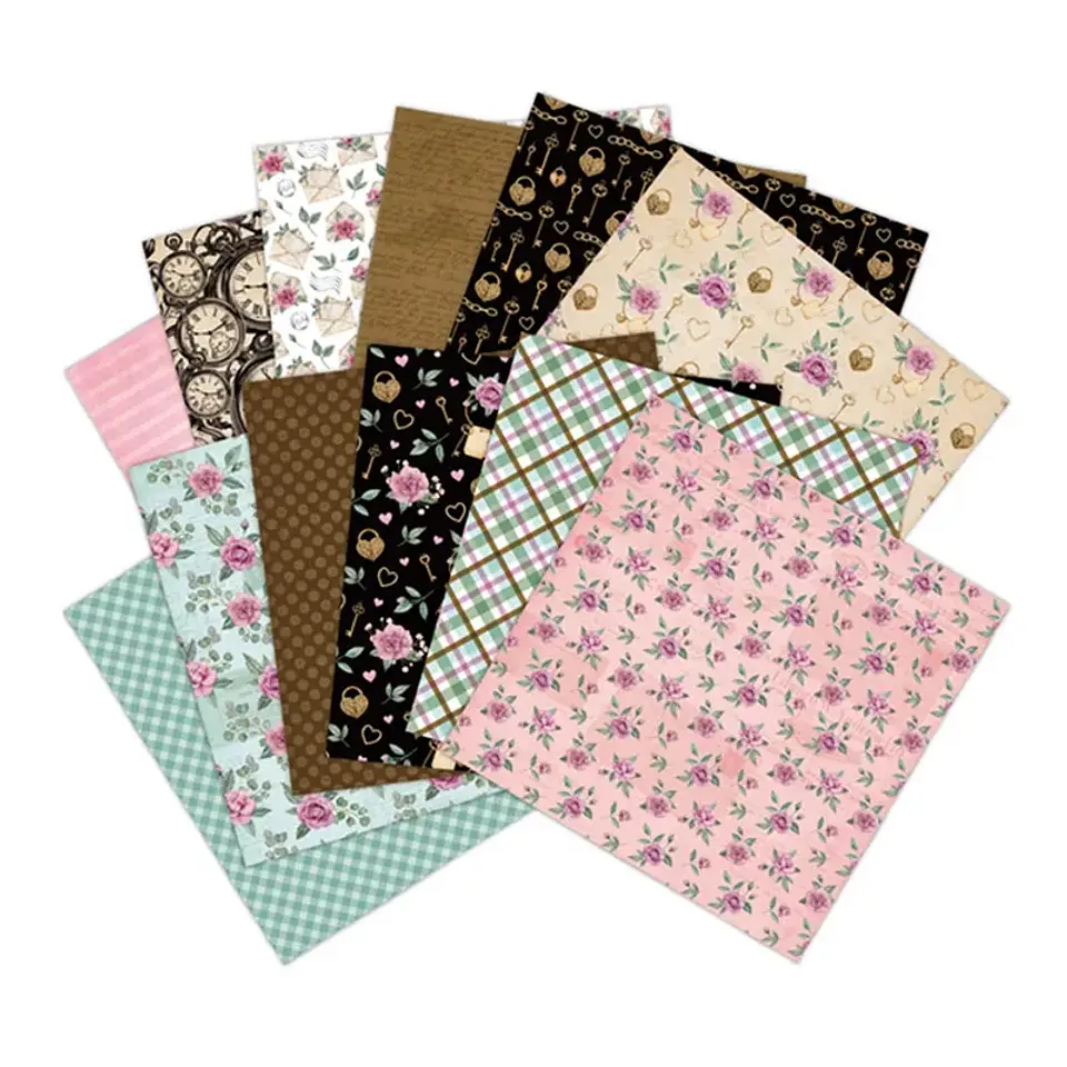 Set de Papel con diseño 15x15 4