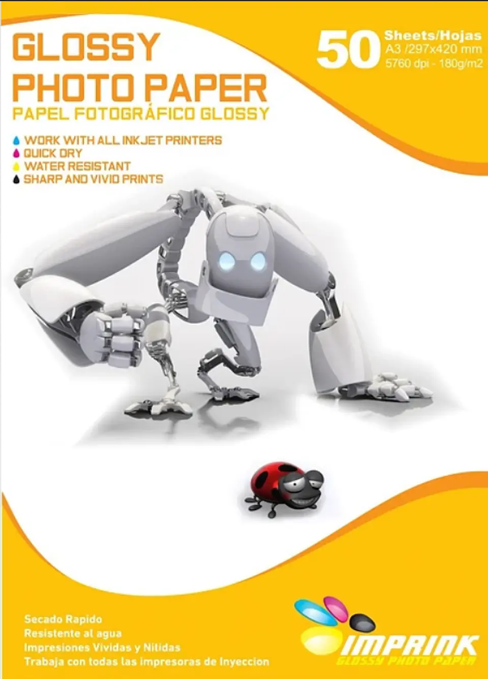 Papel Fotográfico Glossy Imprink A3 1