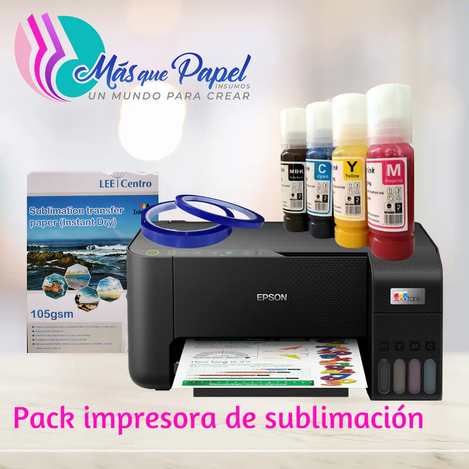 Pack Impresora de Sublimación 1