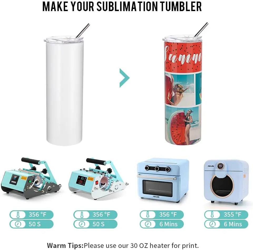Tumbler Térmico Sublimable 4