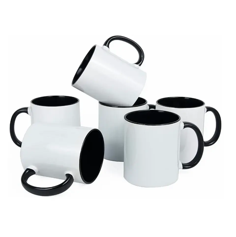 Tazón interior y asa de Color Sublimable 11 oz 3