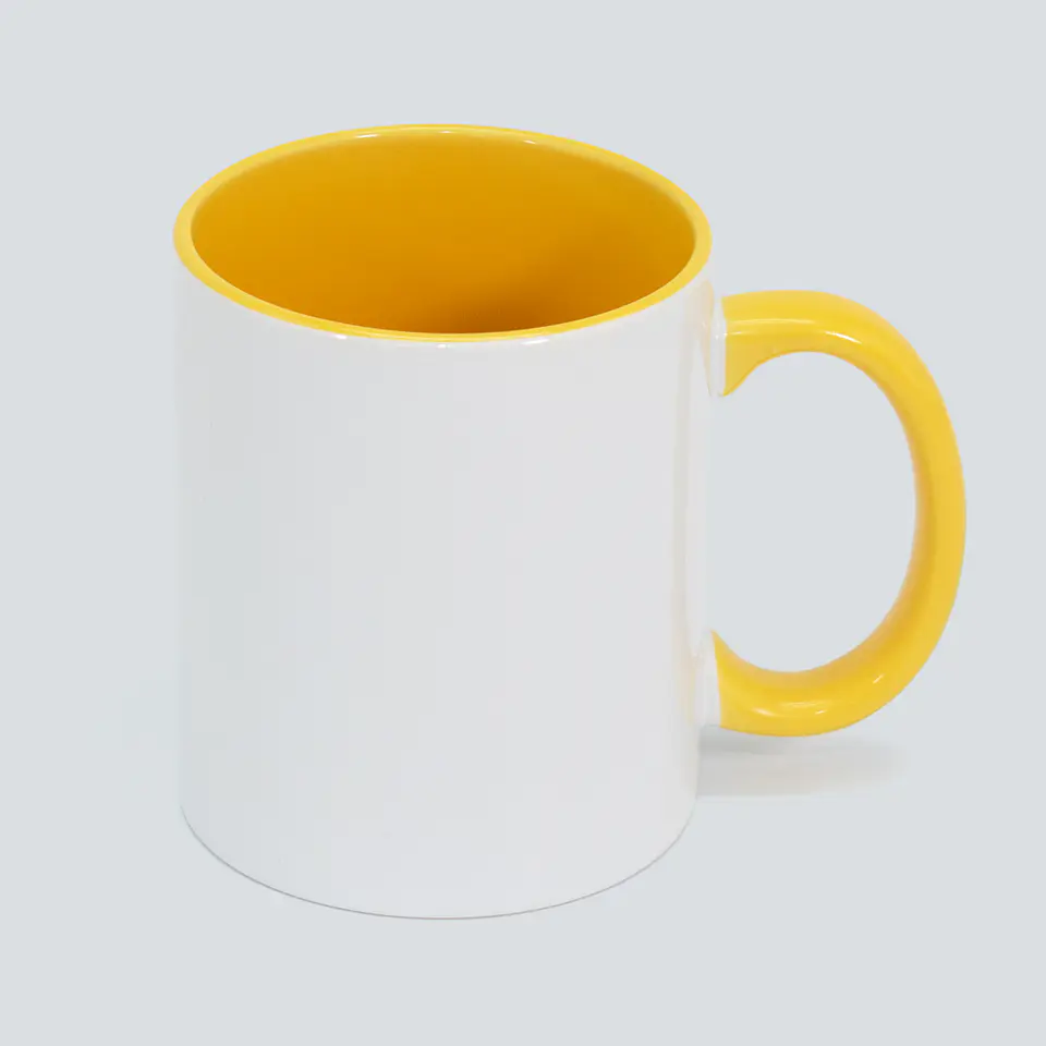 Tazón interior y asa de Color Sublimable 11 oz 7