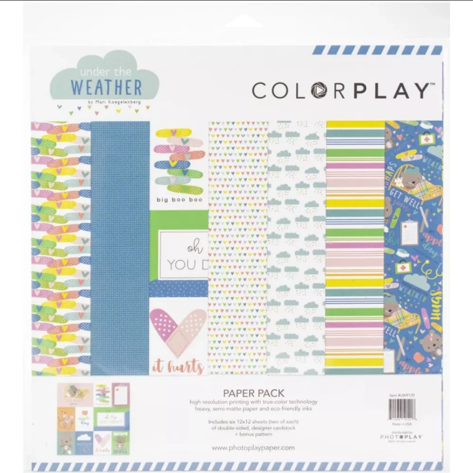 Colección de Scrapbooking Color Play 2