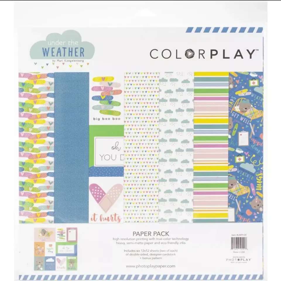 Colección de Scrapbooking Color Play 2
