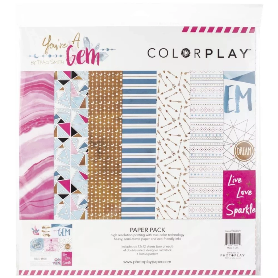 Colección de Scrapbooking Color Play 1
