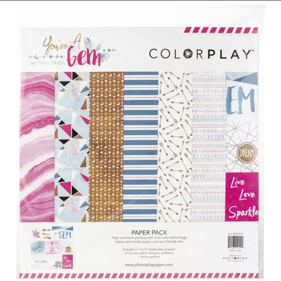 Colección de Scrapbooking Color Play 1