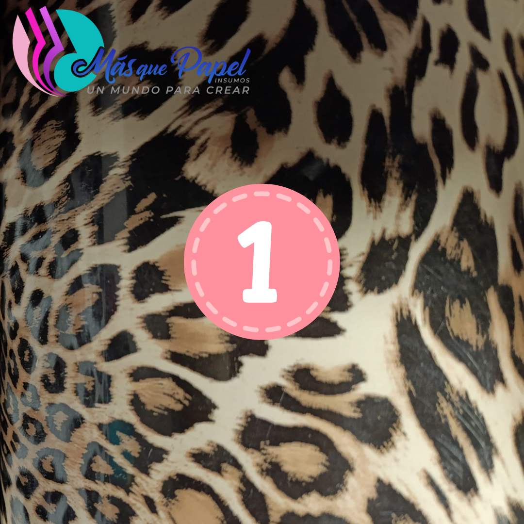 Vinilo Textil Animal Print  1