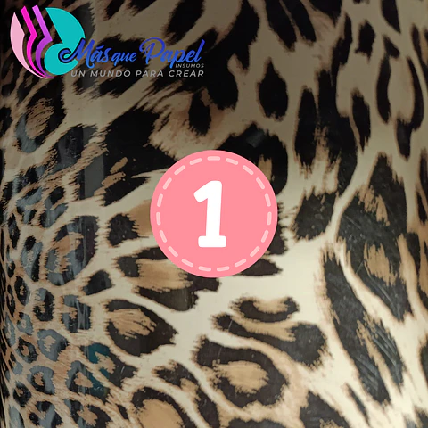 Vinilo Textil Animal Print 