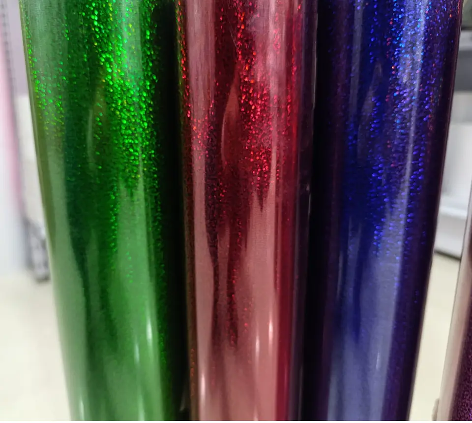 Vinilo Textil Holográfico Puntos 3