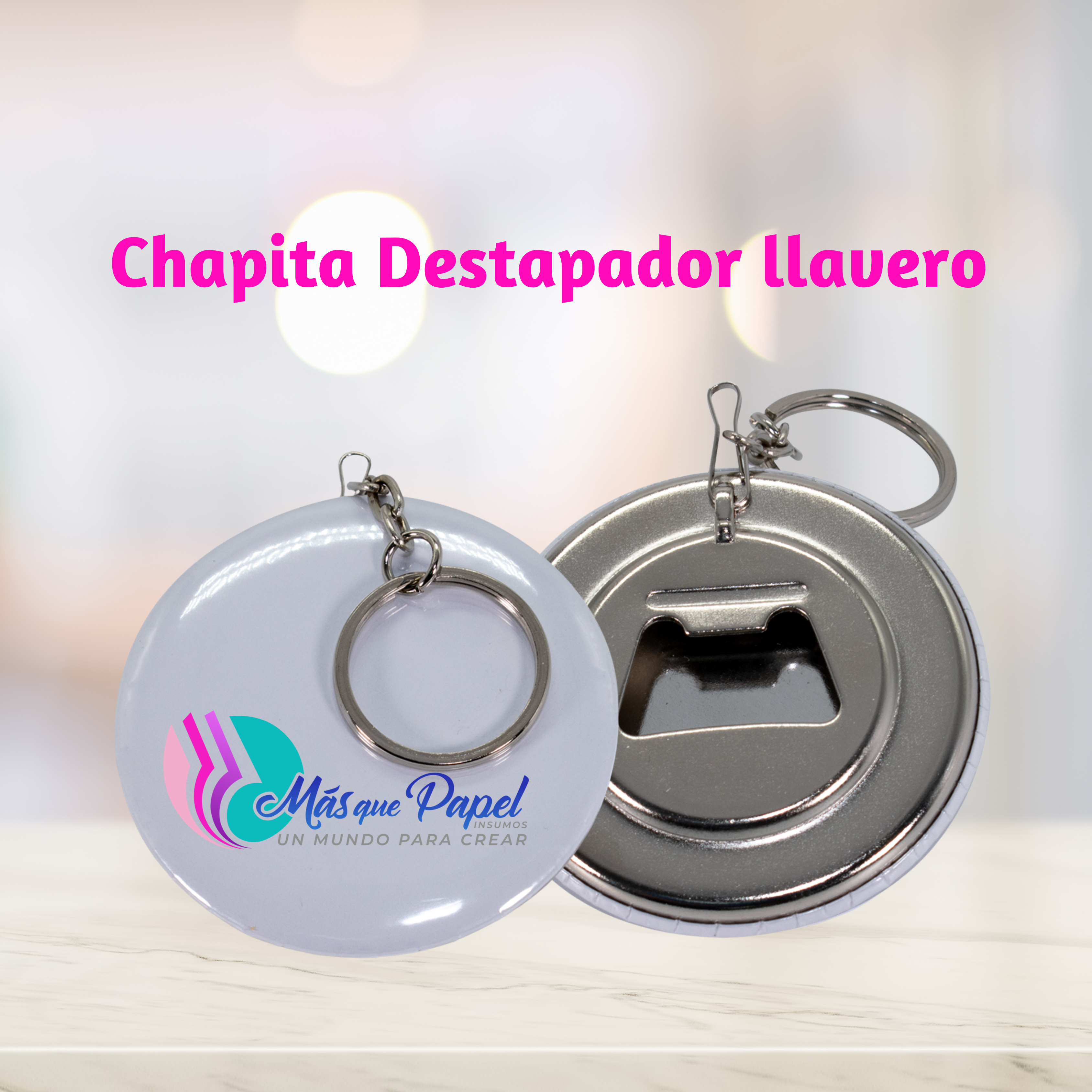 Chapita destapador llavero 1