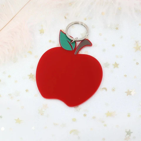 Llavero acrílico Manzana