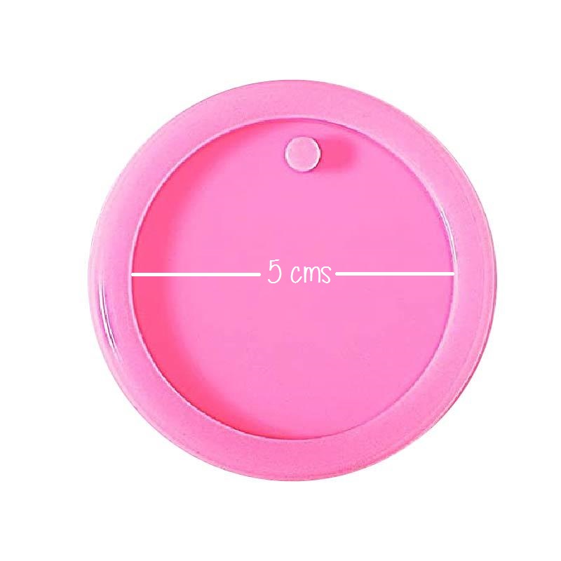 Molde para resina circular 1