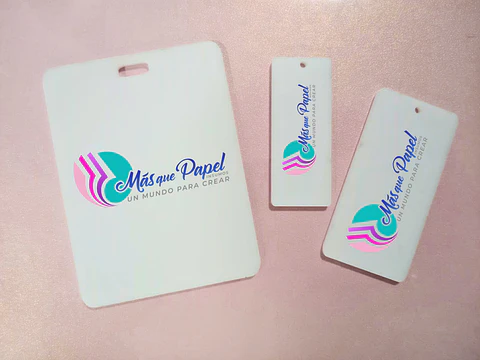Set Identificadores de Mochila sublimables
