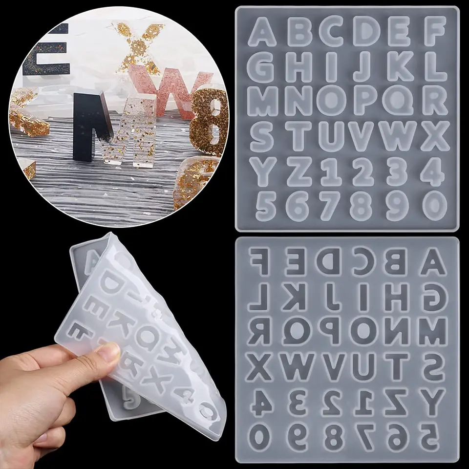 Molde abecedario pequeño 2