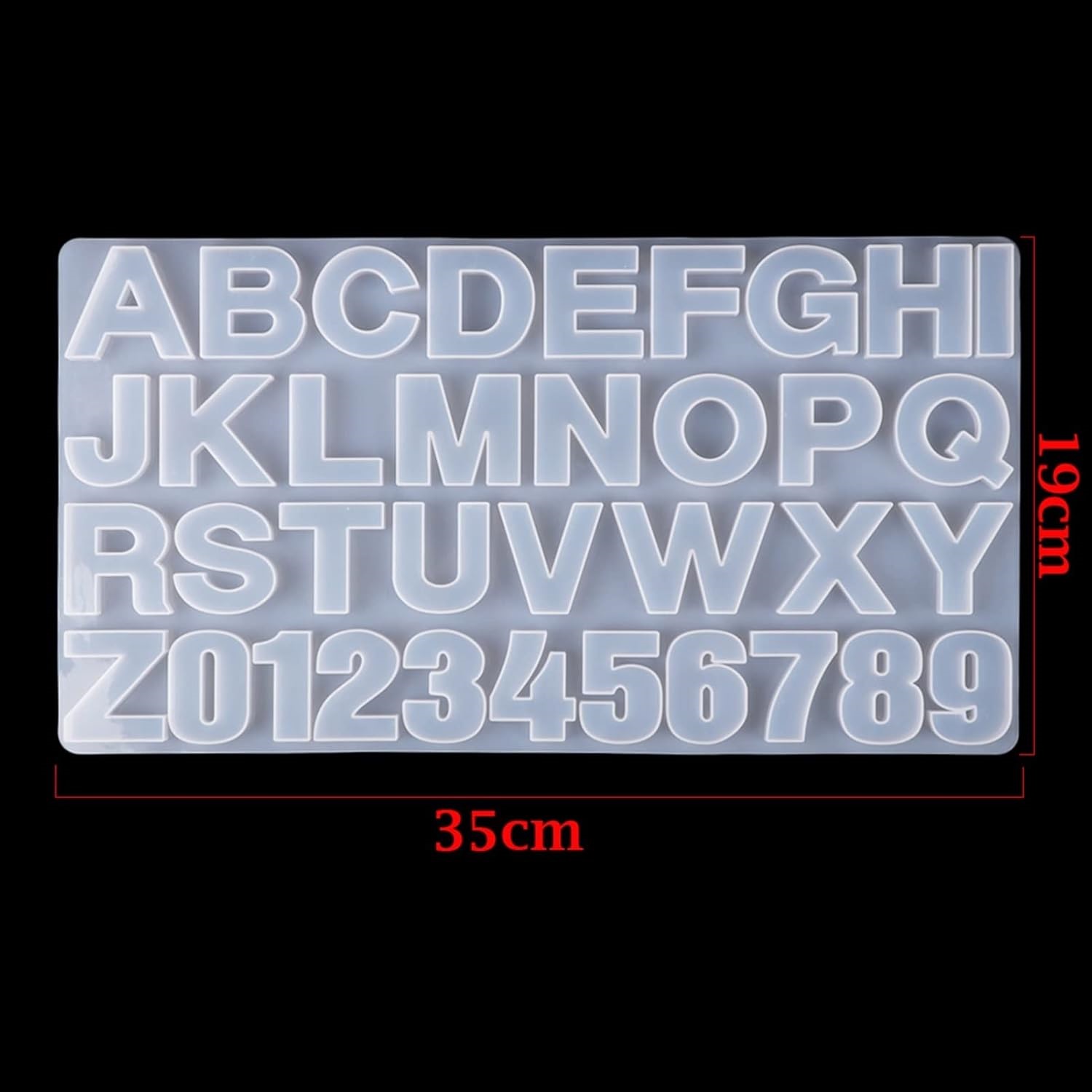 Molde Abecedario Grande 5
