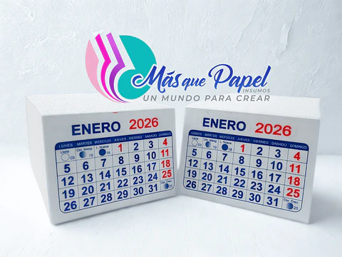 Mini Taco de Calendario 2026