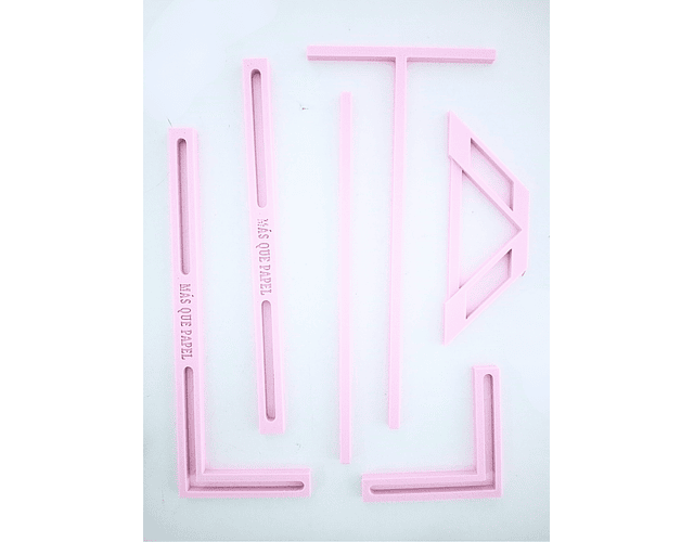 Set Reglas de Encuadernación 