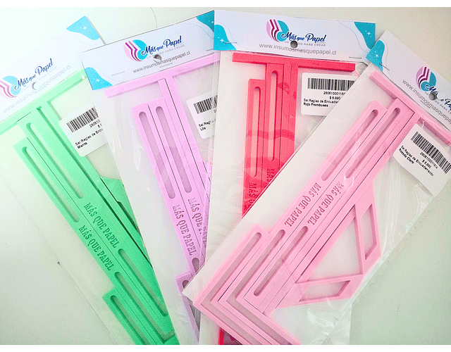 Set Reglas de Encuadernación 