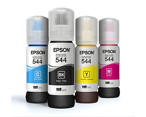 Pack 4 Tintas Epson Original 544