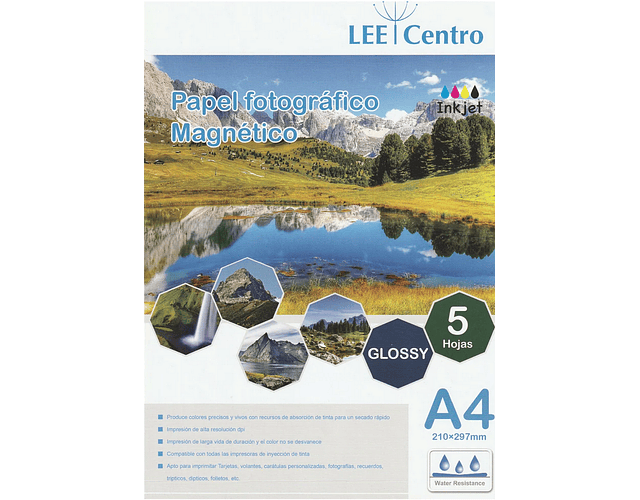 Papel Fotográfico Imantado