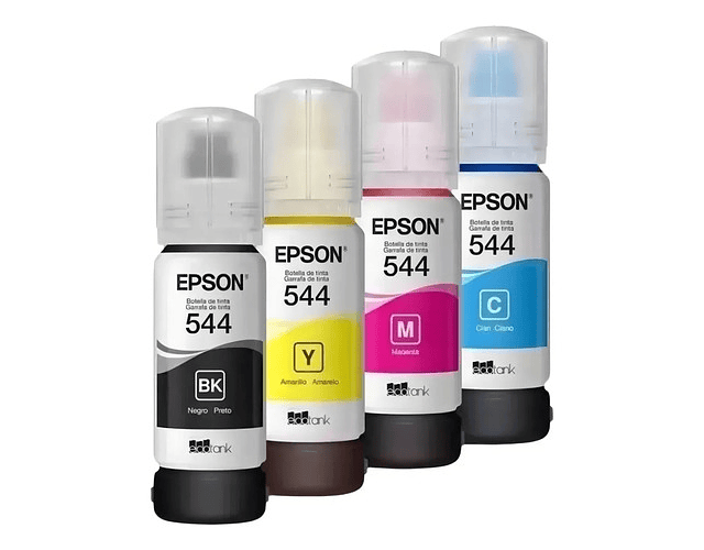 Tinta Epson 544 Original Pack 4 Colores L3210 L3250